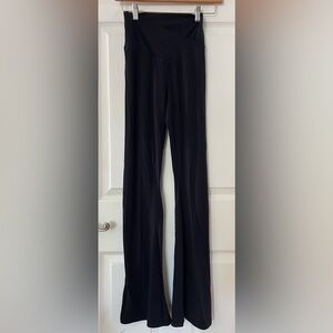 Aerie OFFLINE Black Real Me High Waisted Crossover Flare Leggings Medium